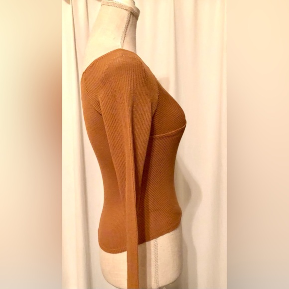 WINDSOR Women’s (Long Sleeve) Blouse In Light Brown Size Medium - Picture 6 of 11